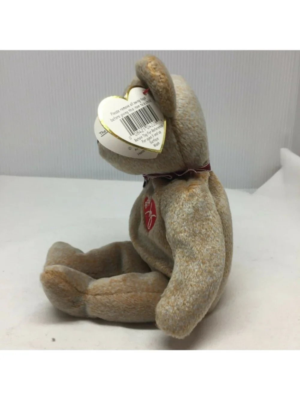 Ty Original Beanie Baby Signature Bear Plush Stuffed Animal Retired W Tag 1999